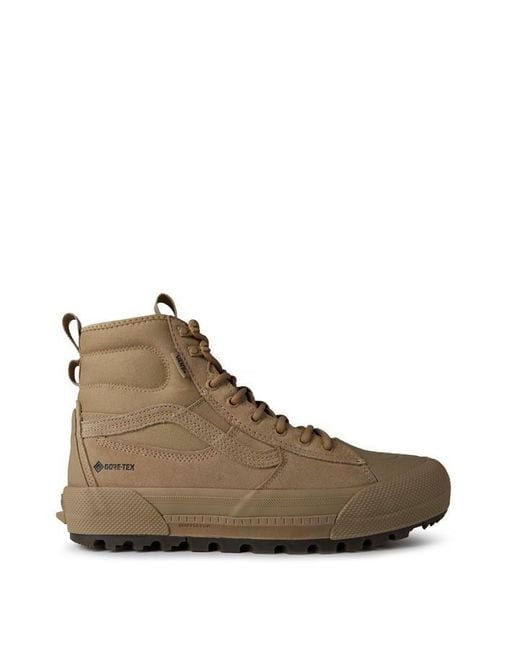 Vans Brown Mte Sk8-Hi Gore-Tex Shoes for men