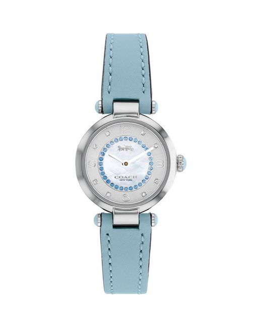 COACH Metallic Stainless Steel Fashion Analogue Quartz Watch