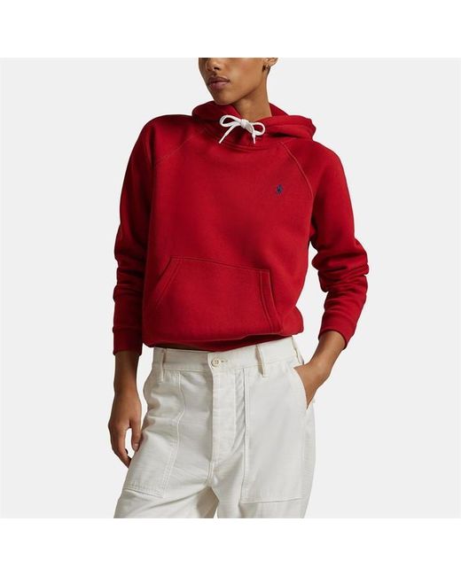 Polo Ralph Lauren Red Fleece Hoodie