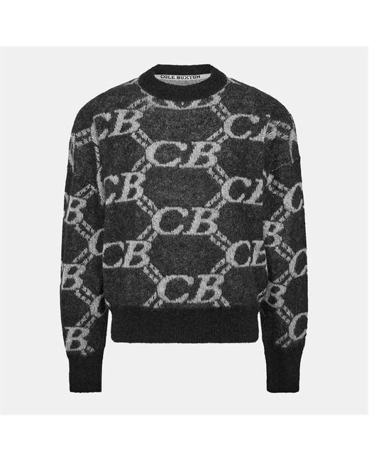 Cole Buxton Blue Cole Knit Sweater for men