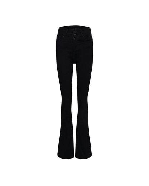 Replay Black New Luz Bootcut Jeans