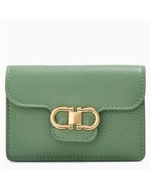 Ferragamo Green Coin Purse
