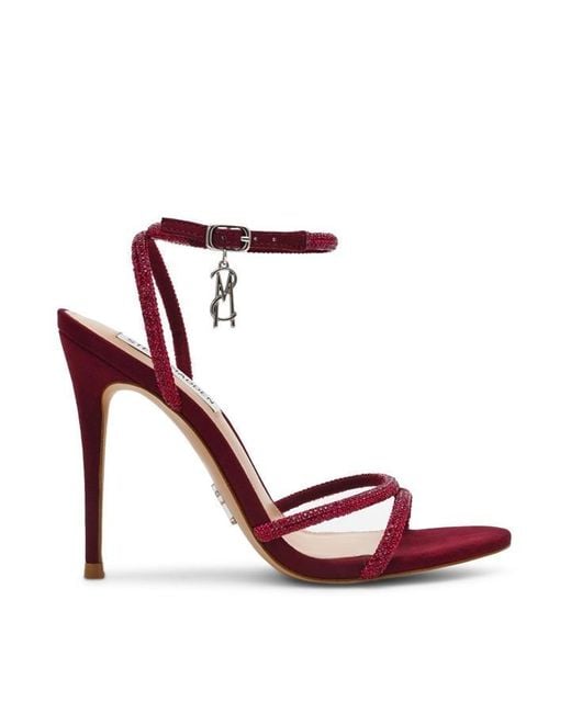 Steve Madden Red Bryanna Heeled Sandals
