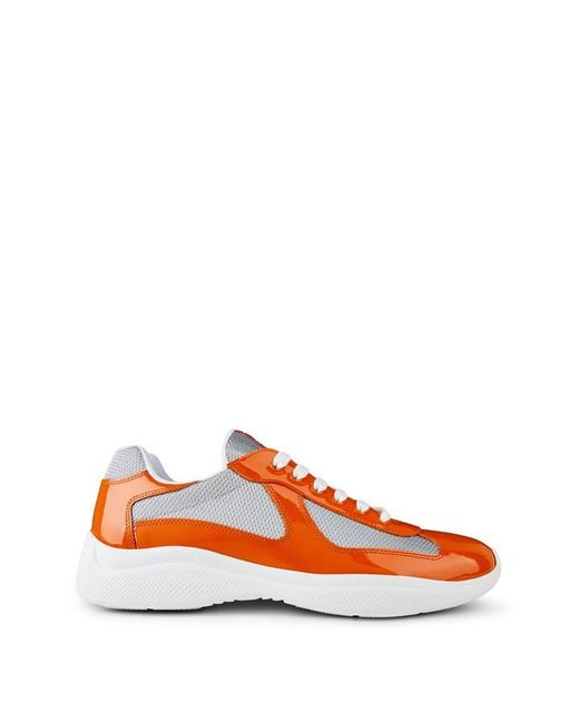 Prada Americas Cup in Orange for Men Lyst UK