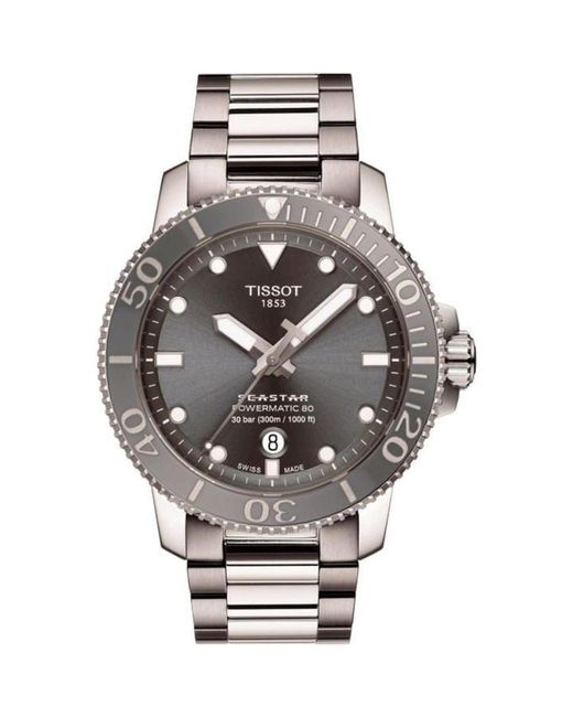 Tissot Metallic Analogue Quartz Watch for men