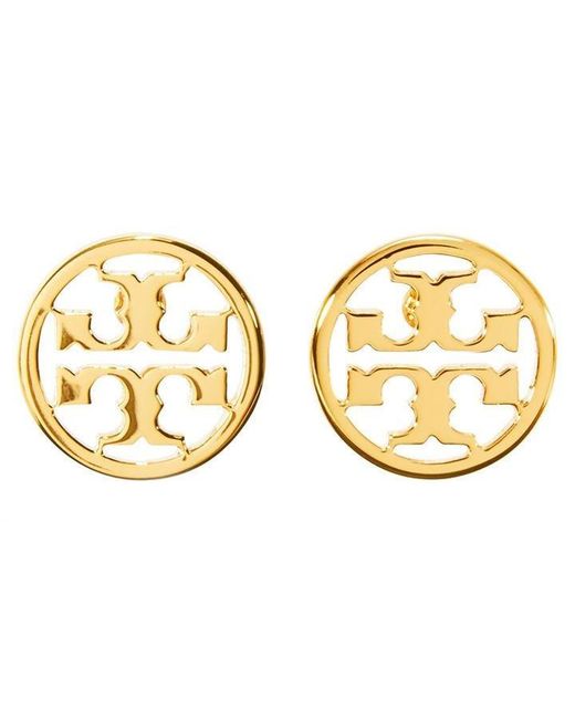 Tory Burch Metallic Miller Stud Earring
