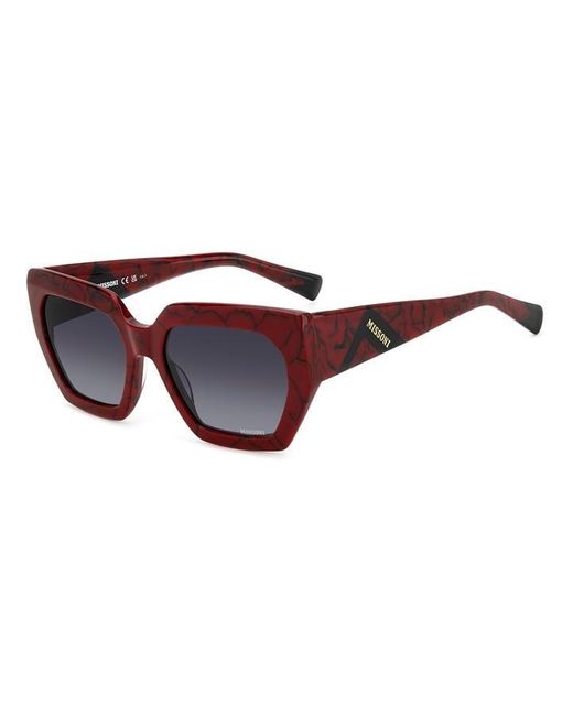 Missoni Red Large Protective Oversized Sunglasses