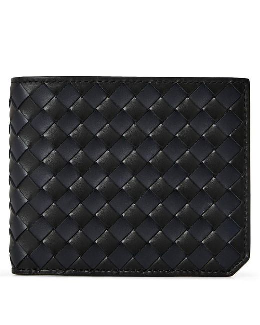Bottega Veneta Black Billfold Wallet for men