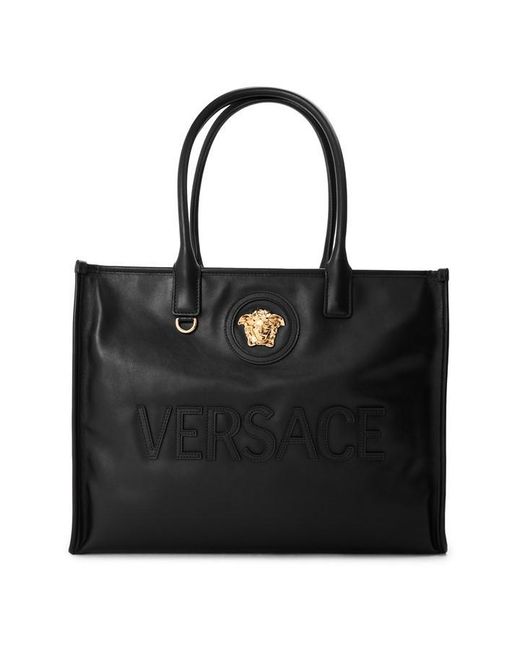 Versace Black Tote Bag Ld61