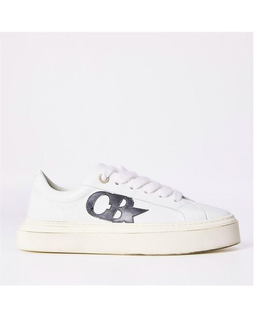 Cole Buxton White Cole Star Logo Sneak for men