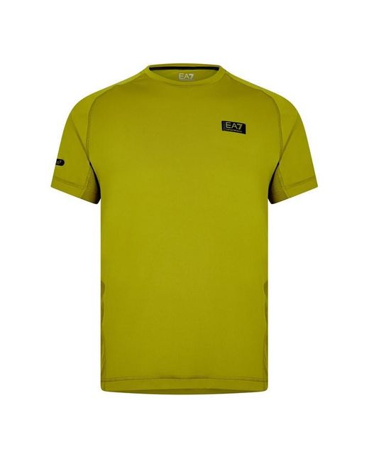 EA7 Green Box Logo T-shirt for men