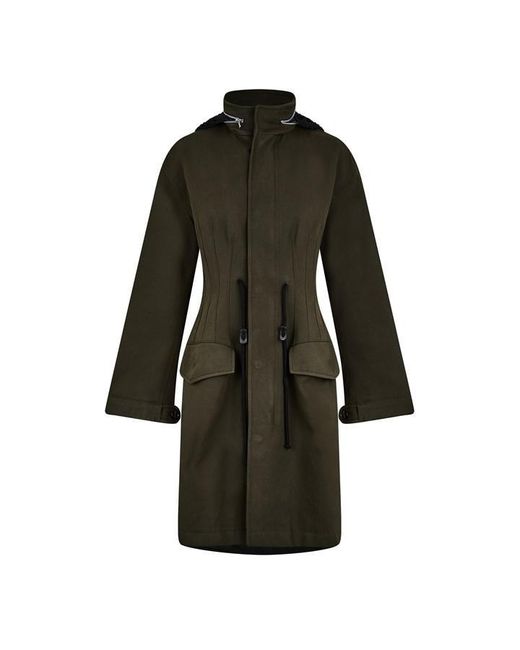 Bottega Veneta Black Weather Resistant Parka