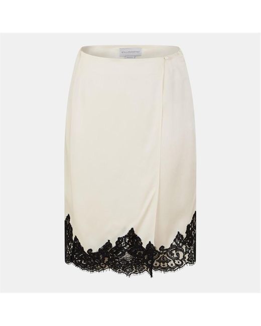 Stella McCartney White Midi Skirt