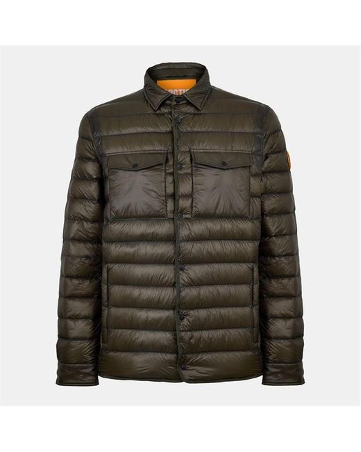 ARCTIC ARMY Green Commando Water Resistant Down Jacket for men
