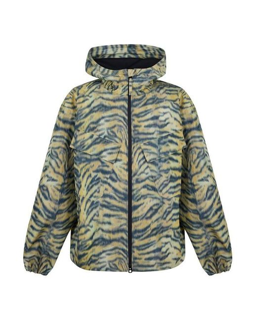 KENZO Green Tiger Windbreaker for men