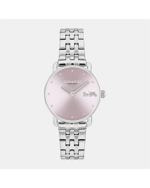 COACH Metallic Ladies Elliot Ip Bracelet Watch