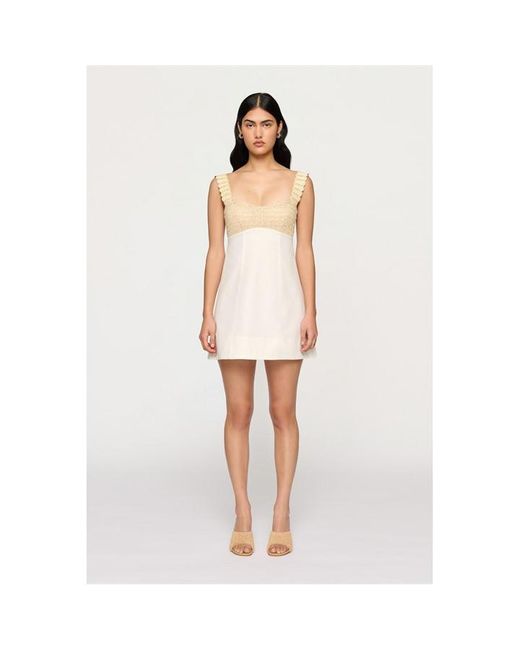 Clea White Felix Dress Mini