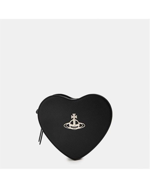 Vivienne Westwood Black Viv Heart Croc Ld61