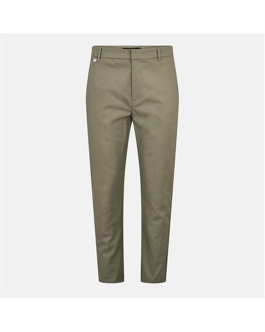 Ralph Lauren Green Double-Faced Stretch Trousers