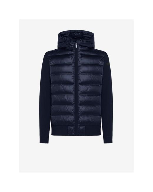 Roberto Ricci Designs Blue Amos Zip Hoodie for men