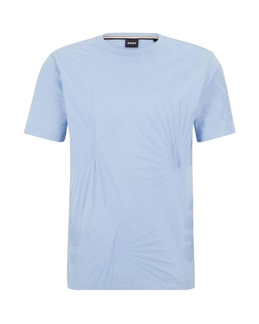 Boss Blue Tiburt T-Shirt for men