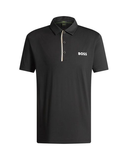 Boss Black Hbg Paddytech Pro Short-Sleeve Performance Polo Shirt for men
