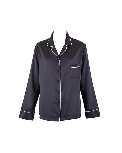 Bluebella Black Claudia Long Sleeve Pyjama Set