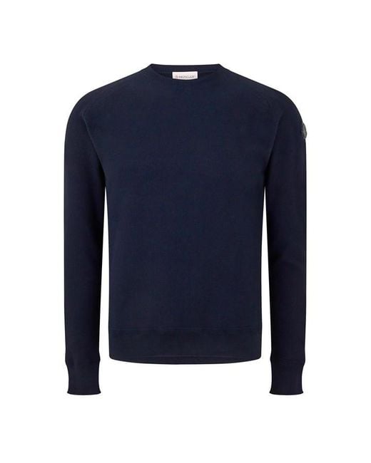 Moncler Blue Edit Jumper for men