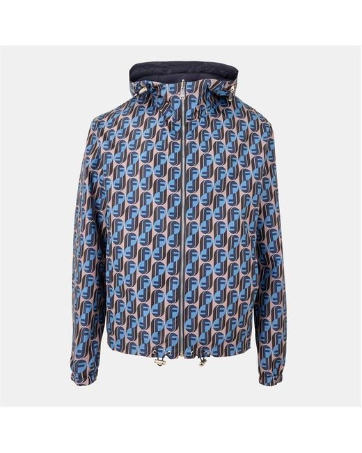 Fendi Ff Windbrkr Sn54 in Blue for Men | Lyst UK