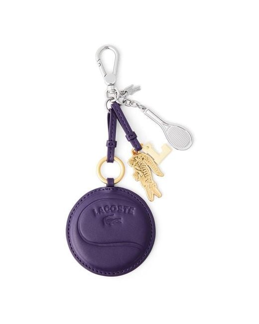 Lacoste Purple Bag Charm Ld64