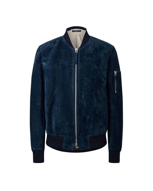 Tom Ford Blue Tf Sde Bomber Sn64 for men