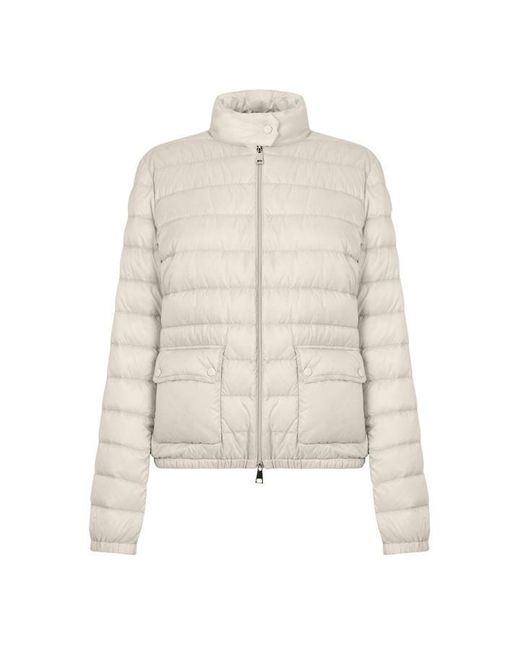 Moncler Natural Lans Short Down Jacket