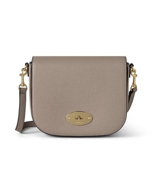 Mulberry Gray Small Darley Satchel Small Classic Grain