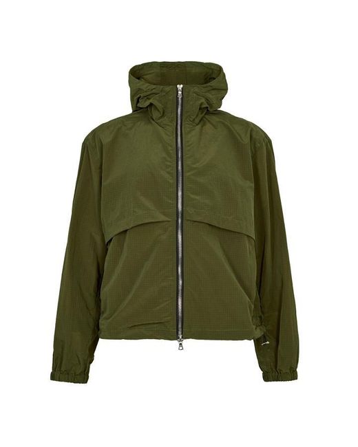 Summit Green Ripstop Windbreaker for men