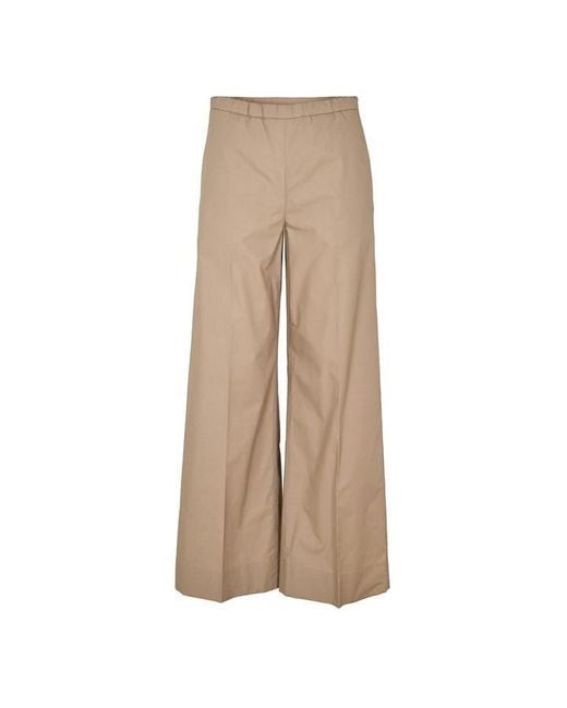 Moncler Natural Wide Leg Trousers