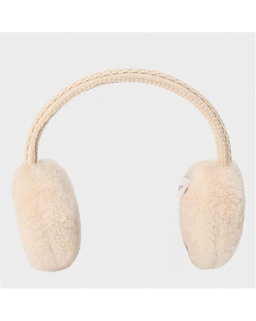 Moncler White Earmuffs