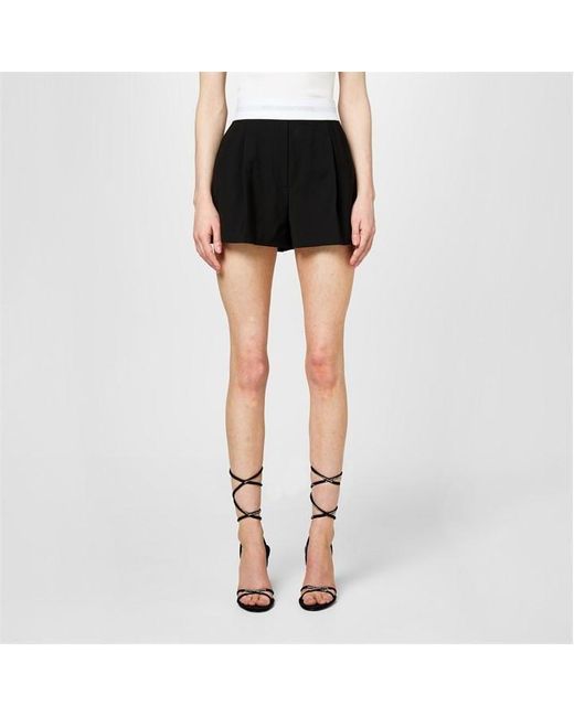 Alexander Wang Black Wang H/w Pleat Short Ld43