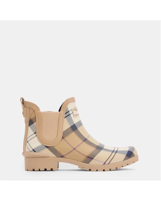Barbour Brown Wilton Chelsea Wellington Boots