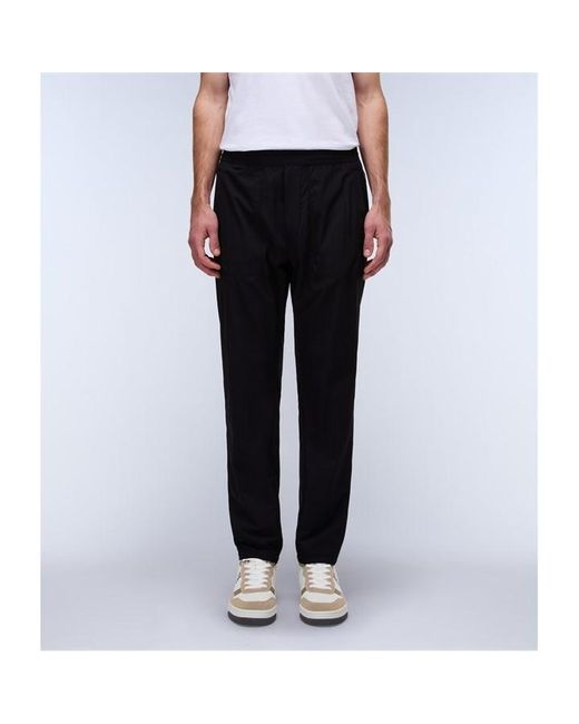 Napapijri Black Tapered Trousers for men