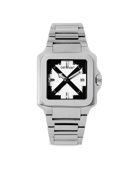 Off-White c/o Virgil Abloh Metallic Proto Layer Watch for men