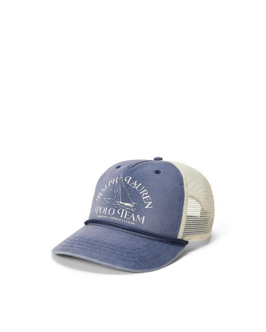 Polo Ralph Lauren Blue Harbour Island Trucker Cap