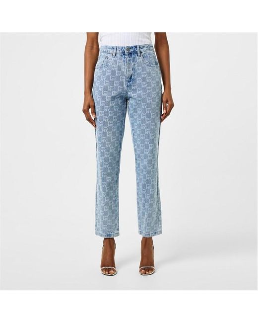 DKNY Blue Denim Pants Ld42