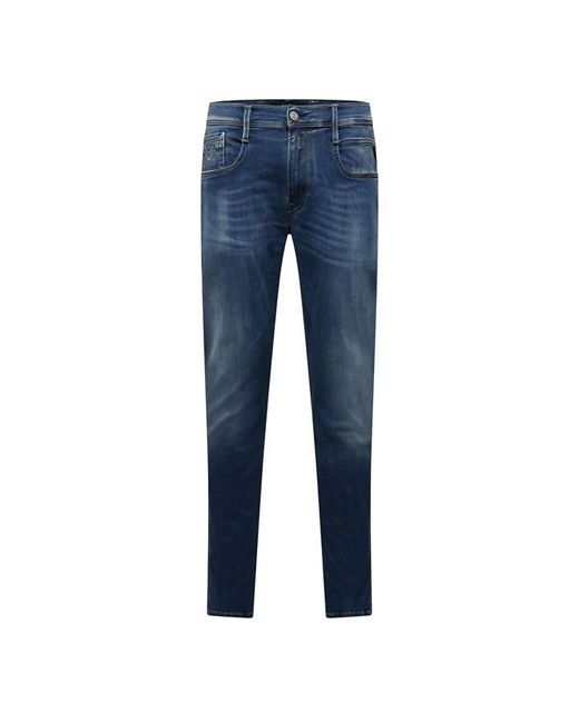 Replay Blue Anbass Slim-Fit Jeans for men