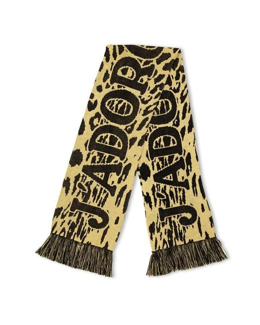 Aries Green Leopard Midweight Scarf for men