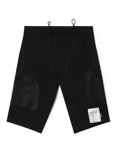 Satisfy Black Justice Cordura 9 Half Tights for men