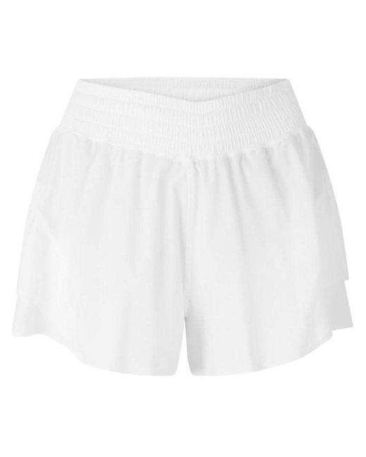 lululemon athletica White Performance Gym Shorts