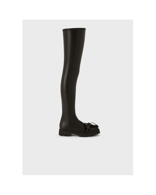 Emporio Armani White Emporio Boot for men
