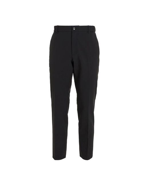 Calvin Klein Black Crinkle Tech Stretch Pant for men