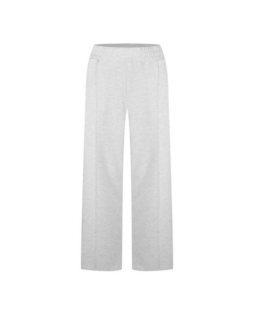 Varley White Wide 28 Jogging Bottoms