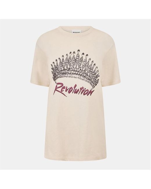Isabel Marant Natural Zewel T-Shirt